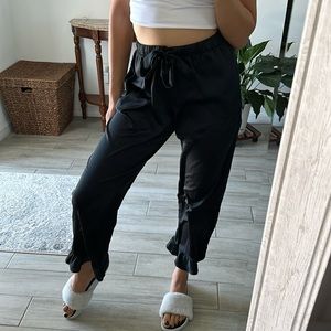 Victorias Secret Black Pajama Pants / Size Medium
